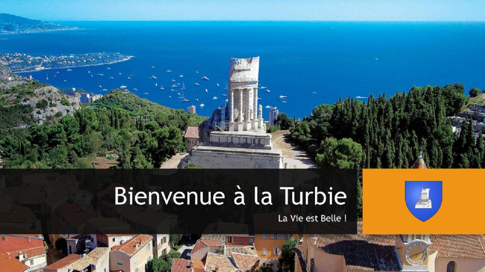 Trophee D'Auguste Lejlighed La Turbie Eksteriør billede